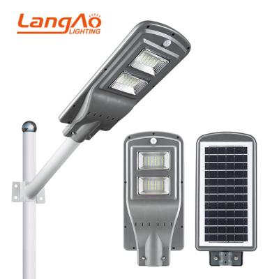 China ROAD IP65 20w waterproof motion sensor integrated 40w 60w all in one solar led street light for sale