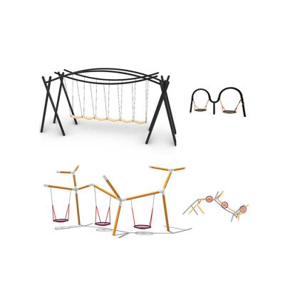 China Stainless Steel Best Seller Leisure Nylon 2022 Manufacturers High Security Amusement Outdoor Swing for sale