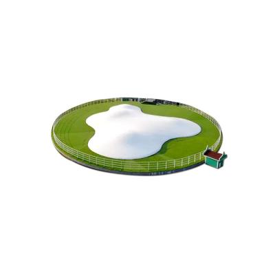 China Membrane material 2022 most popular inflatable sports games theme park white bouncy clouds for sale