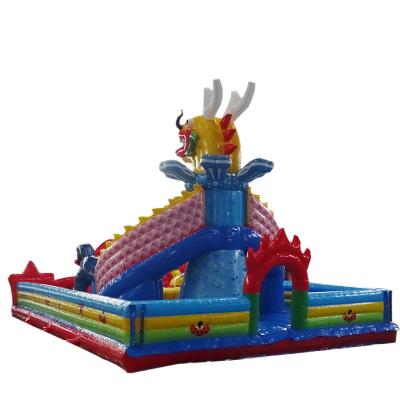 China PVC Inflatable Bouncer Castle Slide Bounce Commercial Jumping House With Combo Slide Bounce House Water Slide for sale