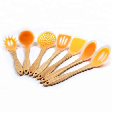 China Viable Created Non Stick Cook Silicone Set, Silicone Baking Kitchenware, Silicone Kitchen Utensil Set for sale