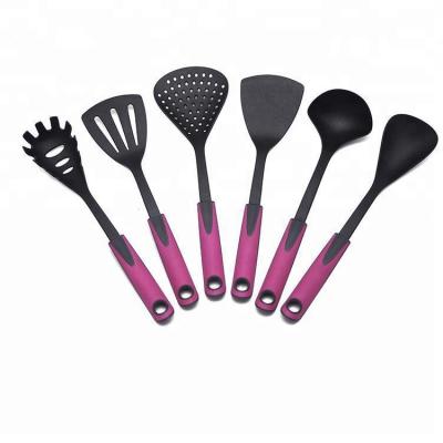 China Factory Sale Sustainable Kitchen Gadgets 8 Pieces Nylon Cookware Sets for sale