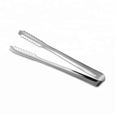 China Cheap price viable shake stainless steel ice tongs for sale