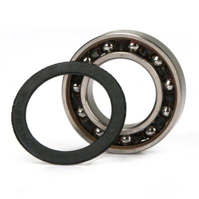 China Factory Wholesale Low Noise High Speed ​​Electric Rings Stainless Steel Skateboard 440 Synergy Cage Nylon Oil Pad Bearing 6903-2rs s61903 s6903-2rs 6903 for sale