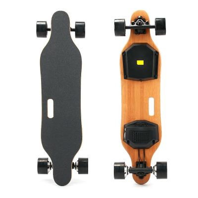 China Newest ANZO-06-1 Youth Electric Skateboard Longboard With Dual Hub Motor Kit And Controller for sale