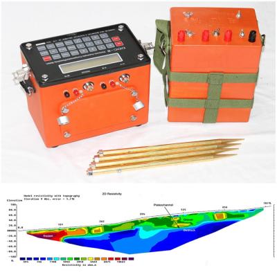 China Geophysical Water Detection Equipment Groundwater Detector Resistivity Meters for Groundwater Exploration for sale