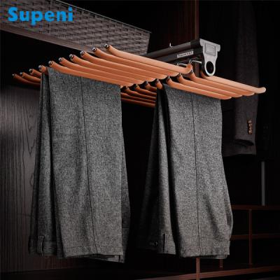 China China Sustainable Cheap Hanger Pants Racks Metal Wardrobe Metal Rack DOUBLE MOUNTED RACK for sale