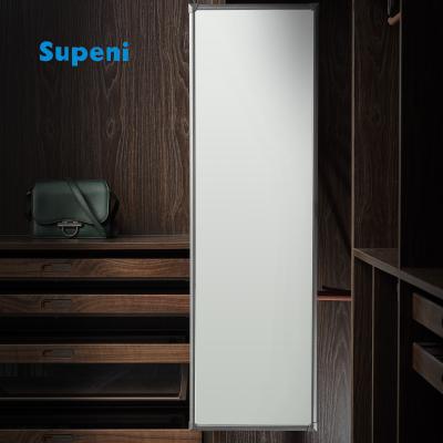 China Modern High Quality Popular Pull Out Dressing Mirror Sliding Wardrobe Customization Dressing Mirror for sale