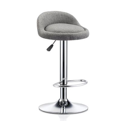 China Bar Furniture New Design Adjustable PU Seats Metal Swivel Plastic Bar Stool For Sale for sale