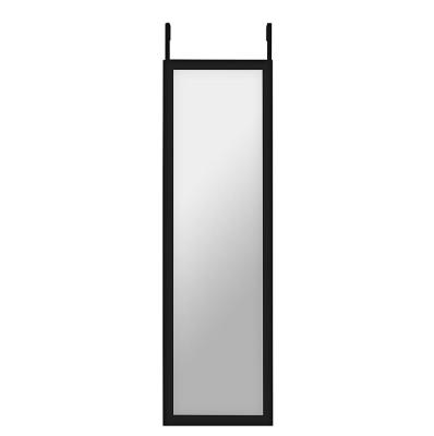 China Fine Workmanship Cheap Easy Plastic Integral Hanging Over Door Mirror 36x120cm for sale