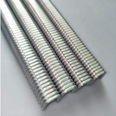 China Meat Processing Sausage Aluminum U Staples For Sealing for sale