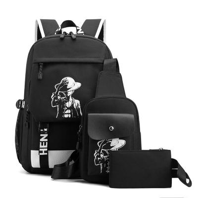 China GPS New Fashion Schoolbag Backpack Fluorescence High Quality Designer Rucksack College Waterproof Men USB School Backpack for sale