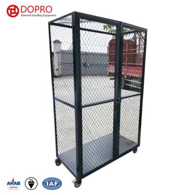 China Promotional Heavy Duty Galvanized Storage Cage Wire Mesh Cages Customed for sale