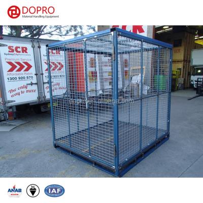 China High Quality Industrial Welded Metal Mesh Cage Storage Cages Roll Container Customed for sale