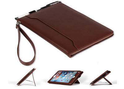 China Slim Genuine Leather Tablet Case For iPad mini 1 2 3 4 , Multi Function Luxurious for sale