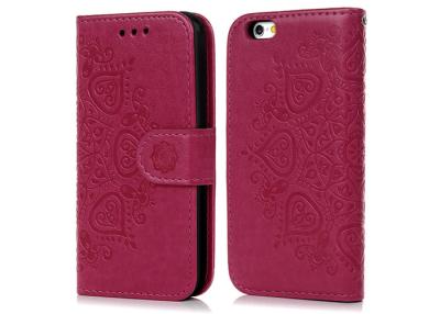 China TPU Leather Phone Case With Side Pockets / Excellent 2 in 1 Wallet Case for sale