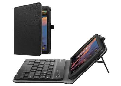 China Wireless Alcatel A30 Tablet Keyboard Case , Removable  PU Leather Folio Cover for sale