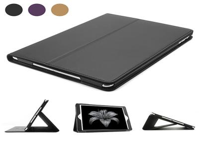 China New iPad 9.7 Genuine Leather Tablet Case / Slim Protective Leather Smart Cover for sale