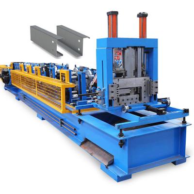 China Hotels Fast Changed Size CZ Purlin Cold Roll Forming Machine C Z Forming Machinery Galvanized Metal Z Formed Purlin C Roll Former for sale