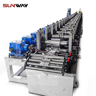 China Hotels Solar Mount Rack Strut Roll Forming Line C41 21mm 41mm 52mm 62mm 72mm 82mm C Line Solar Strut Channel Roll Forming Machine for sale