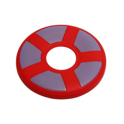 China Stocked 2021 Latest Fly Discs Night Luminous Dogs Outdoor Training Activities LED Fly Discs for sale