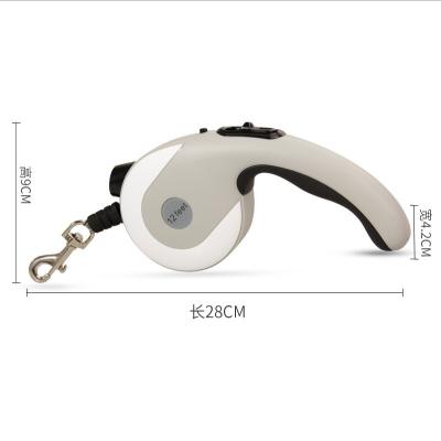 China Interesting 2021 Latest LED Retractable Led Dog Leash Viable Retractable Dog Leash Led Hands Free Hold Retractable Leash For Dog for sale