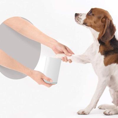 China Pet Foot Sustainable Plastic Dog Wash Cup Portable Foot Wash Cup for sale