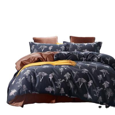 China Nondisposable Luxury Digital Printing Custom Cotton Bedding Sheet Set or Fitted Microfiber Bedding Set Duvet Cover Sheets Bed Sheet Set for sale