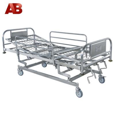 China Hospital Bed Anbo Good Quality 3 Crank Medical ICU Bed for sale