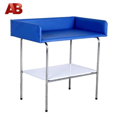 China Eco - Friendly Hospital Or Home Care Stainless Steel Infant Changing Table for sale