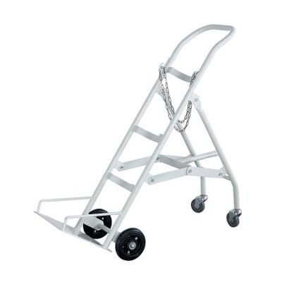 China Hospital Trolley Anbo Manufacturer Steel Medical Gas Cylinder Trolley for sale