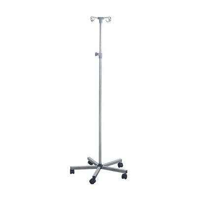 China Stainless Steel Medical IV Infusion Stand With Low Price Dia54*120-200cm for sale