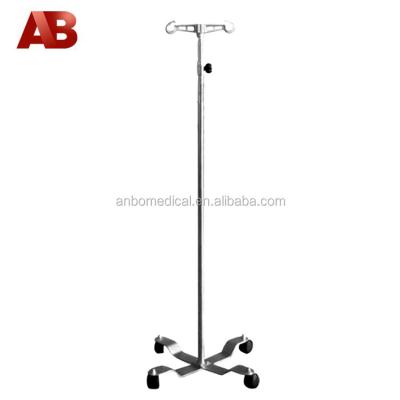 China Commercial Furniture CE ISO Approved Portable IV Pole Drip Rack Hospital IV Rack For Medical for sale