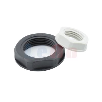 China Heavy Industry Nylon Plastic Nut M12 M16 M20 M25 M32 M40 M50 Plastic Gland Nut for sale