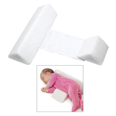 China Adjustable Baby Pillow Safe Protective Wedge Anti-Apnea Foam Baby Roll-Away Baby Pillow For Newborn for sale