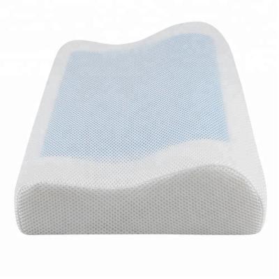 China Wholesale High Quality Anti-Apnea China Cutout Memory Foam Silicone Gel Pillow for sale