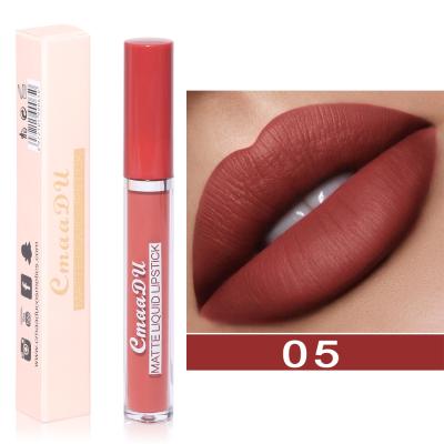 China Dongguan new fashion lip gloss waterproof durable matte cosmetics liquid lipstick waterproof private label for sale