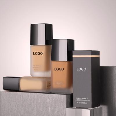 China Best Makeup Moisturizer Darkness Liquid Skin Foundation Transparent Makeup Base 10 Colors Tube Custom Logo for sale