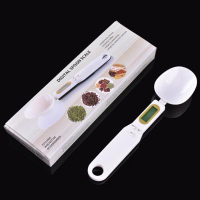 China 500g/0.1g Electronic Kitchen Spoon Measurer Scale 300g 0.1 Food Weight Electronic Scale Measuring Digital Display Spoon Scale for sale