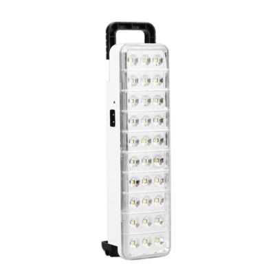 China Hot Selling Mini 30LED 60LED Outdoor Emergency Lighting Handheld Emergency Light Lamps Multifunctional Portable Rechargeable Light Lamps for sale