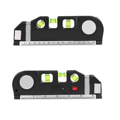 China New Design Laser Level Portable Level Cross Lines Laser Level Tool Kit Household Decoration Tools Auto Multifunctional Laser Spirit Level for sale