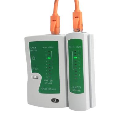 China Network and Telephone Cable Testing RJ45 RJ11 RJ12 Network Cable Tester Cat5 Cat6 UTP LAN Cable Network Cable Tester for sale