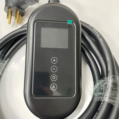 China 32A Model E ev charger with NACS plug for Tesla car original tesla 3 charger 7kw level 2 car charger tesla car charging 32A ev charger with NACS plug for Tesla car for sale