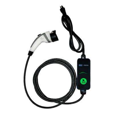 China The display clearly shows the charging status Wholesale Electric Car 3.5KW 7Kw 16A 32A EV Charging Station Portable Ev Charger With Screen Adjustable for sale