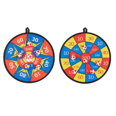 China Cloth Kids Game Safety Dart Board Set with 8 Sticky Balls and Hook Cloth Target Throwing Toys for Kids for sale