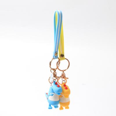 China Wholesale Customized Key Chain 3D PVC Soft Doll Rubber Key Chain For Decor for sale