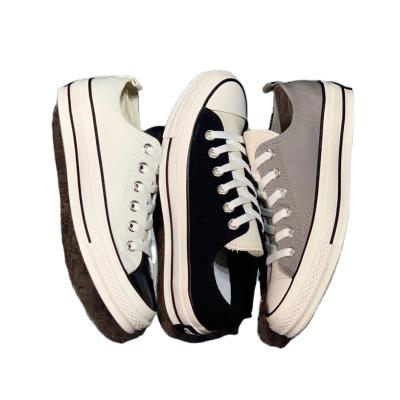 China Hot Selling Fashion Trend Casual Shoes White High Top Canvas Unisex High Top Breathable Fashion Sports Shoes for sale