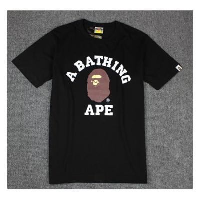 China Anti-wrinkle 2021 best selling 100% casual cotton unisex T-shirt bape T-shirt shark camouflage tees shirt MONKEY for sale