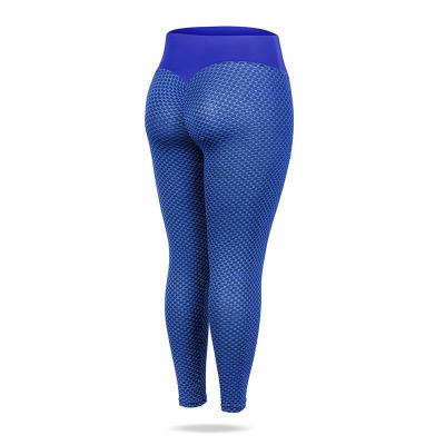 China Miele Amazon Supplier Anti Cellulite Anti Cellulite Control Workout Tights Women Yoga Gaiters, Stretch Butt Lift Black Ruched Yoga Pants for sale