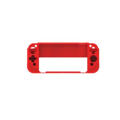 China Construido en dos ranuras de tarjetas de juego Opcional piel de silicona para Nintendo Switch OLED anti-sudor en venta